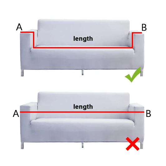 Elastic Solid Color Sofa Cover for Living Room All-inclusive Spandex Couch Cover Sectional Furniture Slipcover 1/2/3/4 Seater
