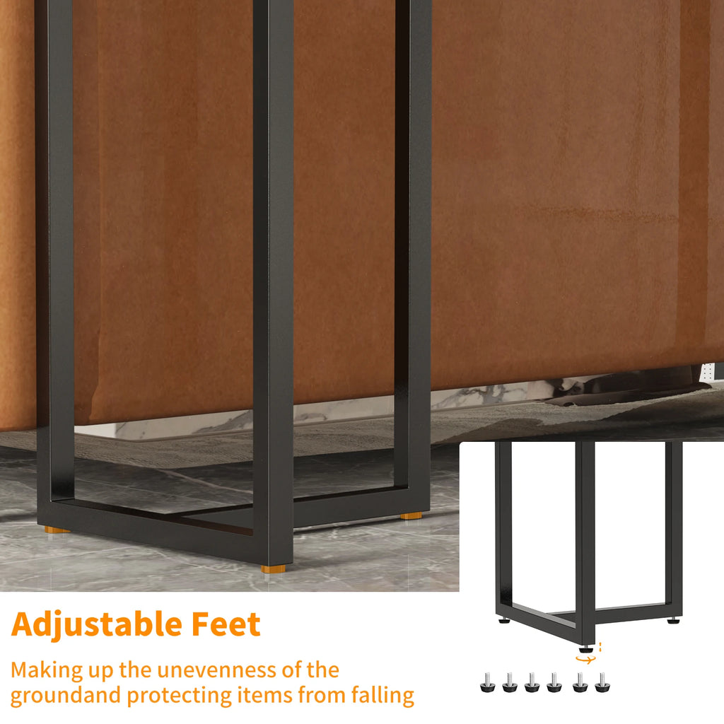 Marble Console Table Entryway Hall Furniture