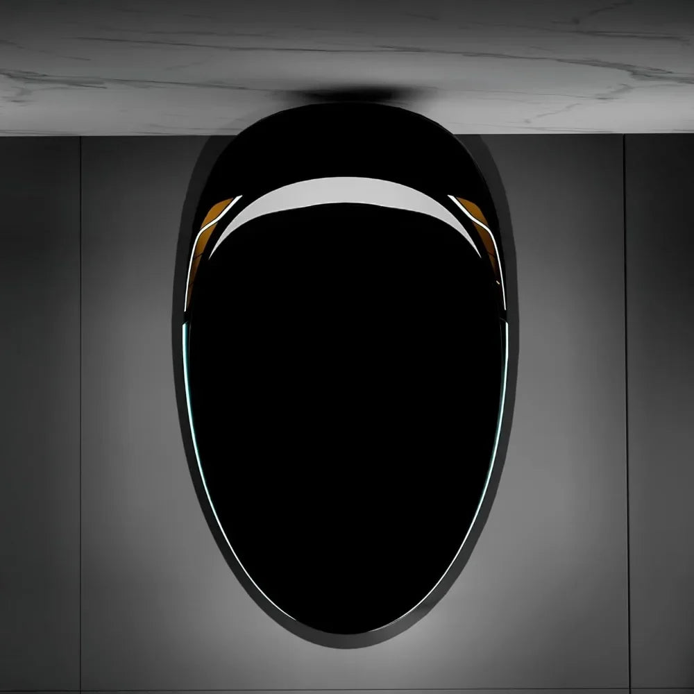 12“ Elongated Smart Toilet with Egg-Shaped,Foot Sensor,Night Light,Auto Flush Open & Close Seat,Build-in Bidet Seat,Multi-Functi