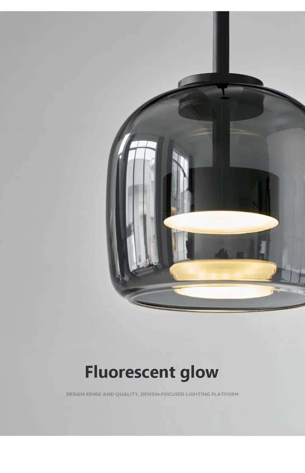 Nordic LED Glass Pendant Light Simple Modern Restaurant Bar Counter Coffee Shop Bedside Interior Decoration Lighting Fixtures