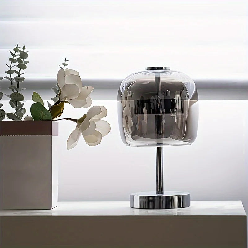 Decorative study glass lamp