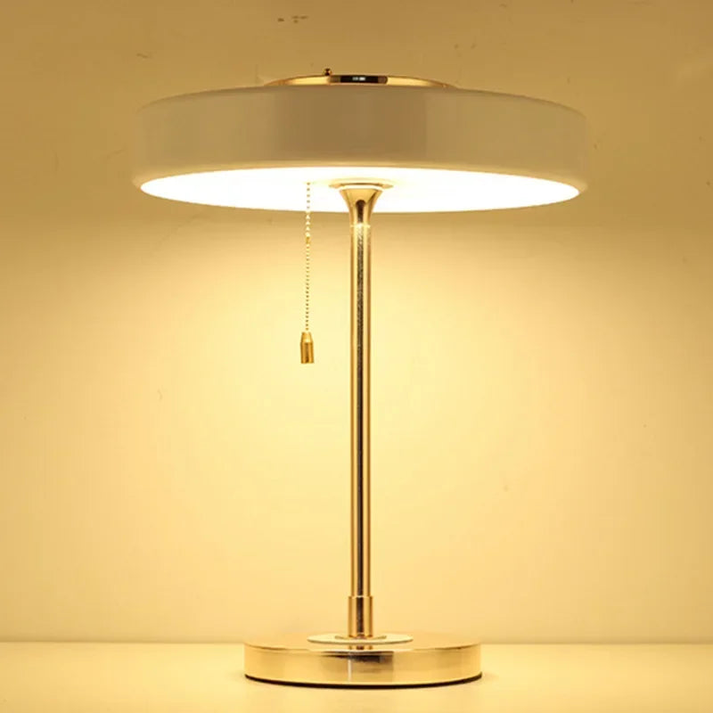 Nordic Bedside Lamp Pull Wire