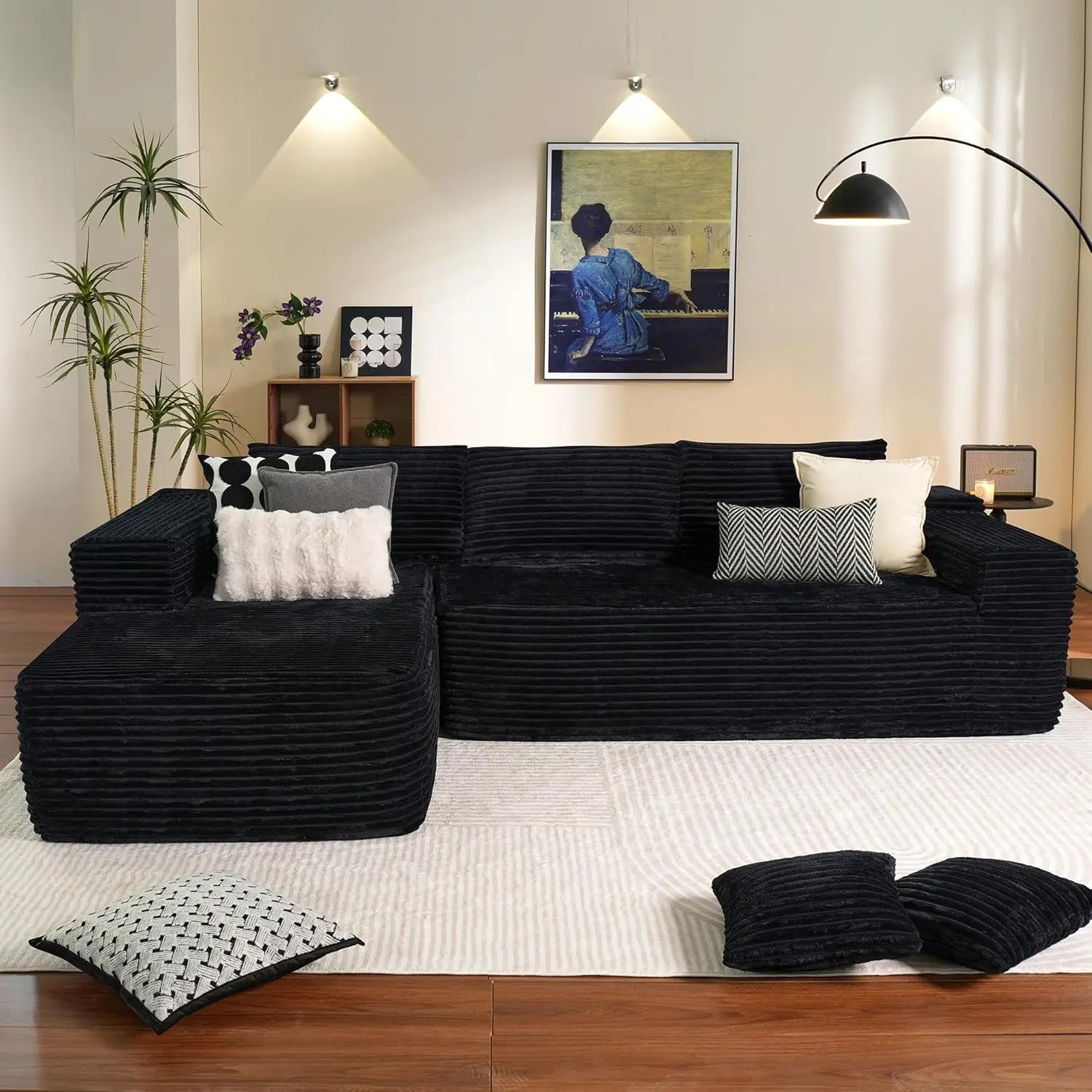 Cloud Sectional with L-Shape Chaise