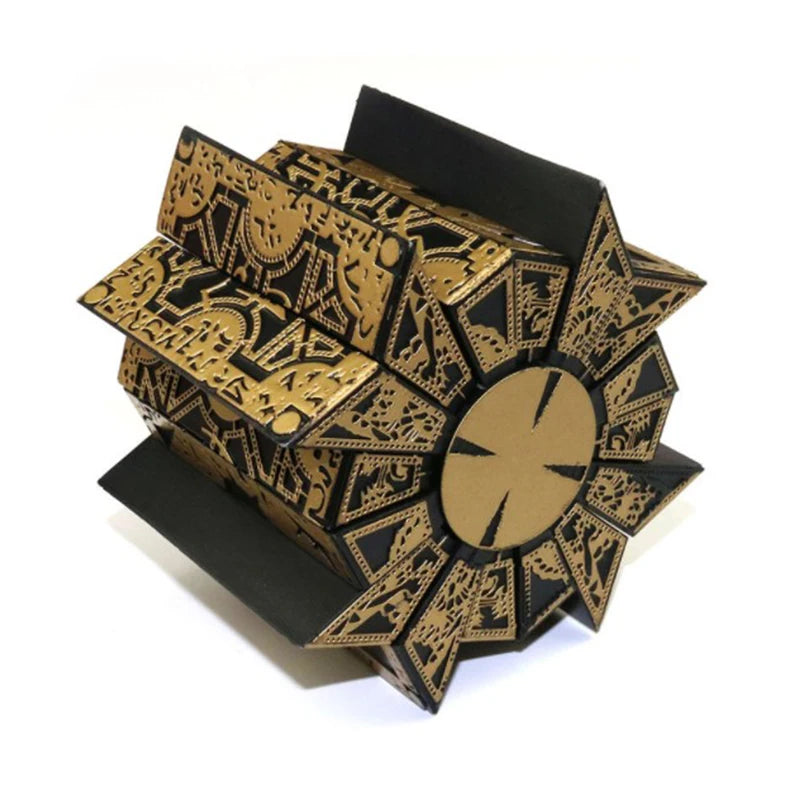 1PC Working Lemarchand's Lament Configuration Lock Puzzle Box from Hellraiser Decor Creative with Lock  Detachable Magic Cube