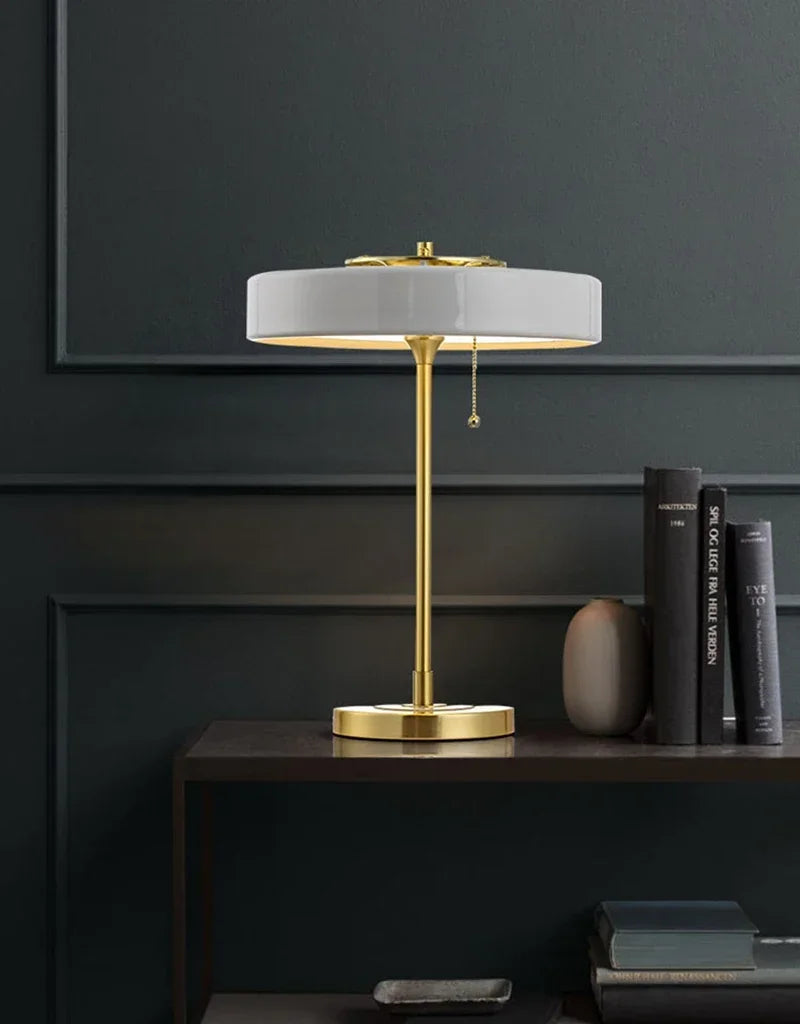 Nordic Bedside Lamp Pull Wire