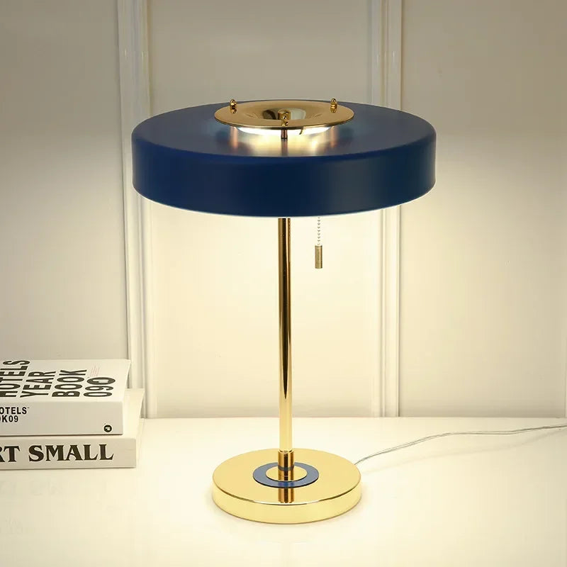 Nordic Simple Personality Bedroom Bedside Lamp Pull Wire Postmodern Fashion Light Designer Creative Light Living Room Study