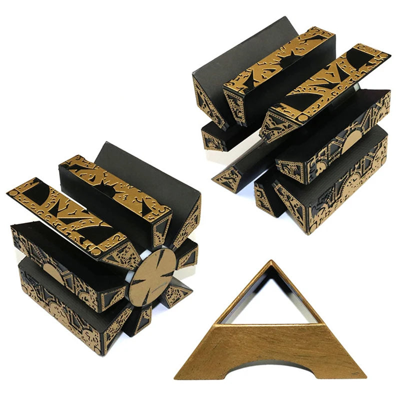 1PC Working Lemarchand's Lament Configuration Lock Puzzle Box from Hellraiser Decor Creative with Lock  Detachable Magic Cube