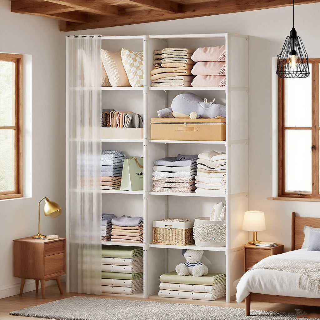 6 Layers Dust proof Wardrobe Closet Storage