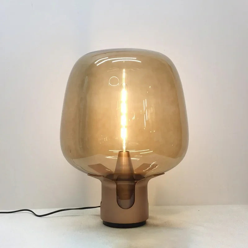 Nordic Creative Needle Tip Micro Cover Glass LED Desk Lamp