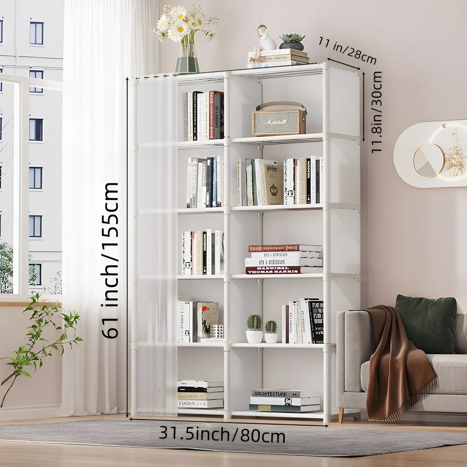 6 Layers Dust proof Wardrobe Closet Storage