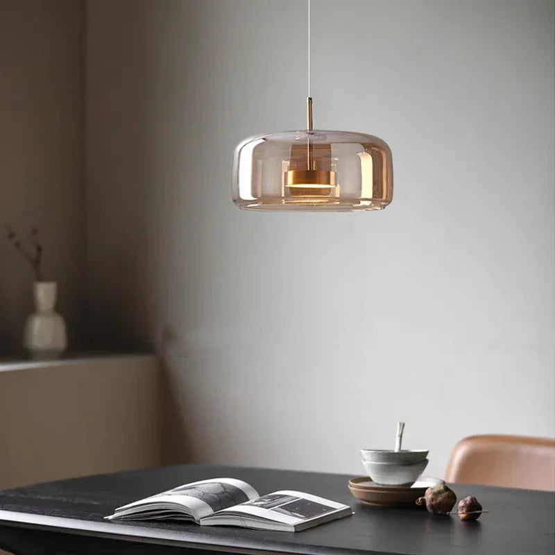 Nordic LED Glass Pendant Light