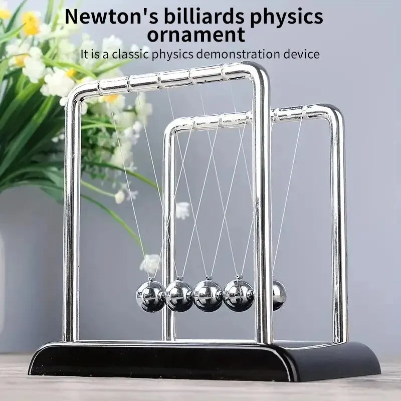Newton's Cradle Balance Steel Ball Physics Science Pendulum