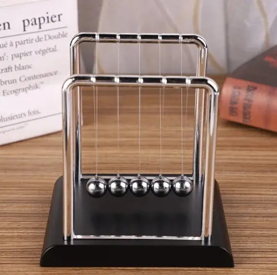 Newton's Cradle Balance Steel Ball Physics Science Pendulum