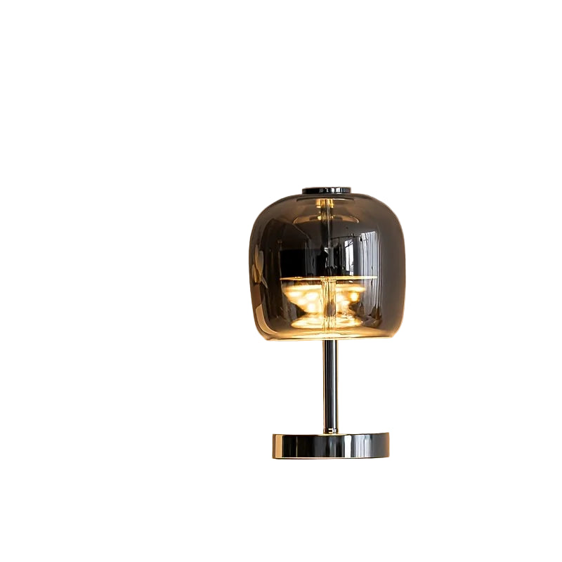 Decorative study glass lamp