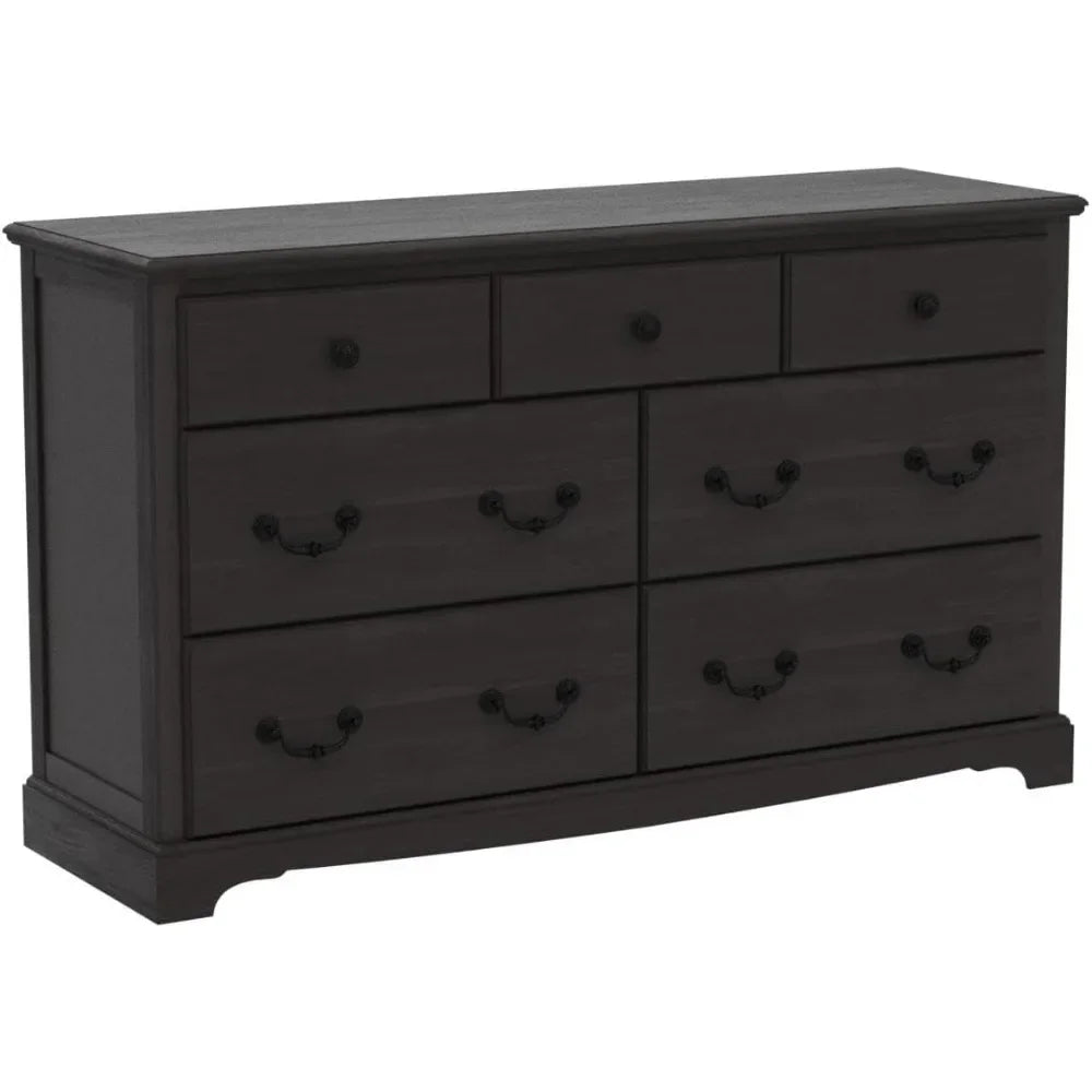 Wood Vintage Chest, Rustic Dresser